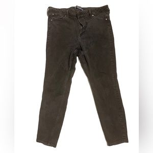 Faded Black Jeans - Size 18